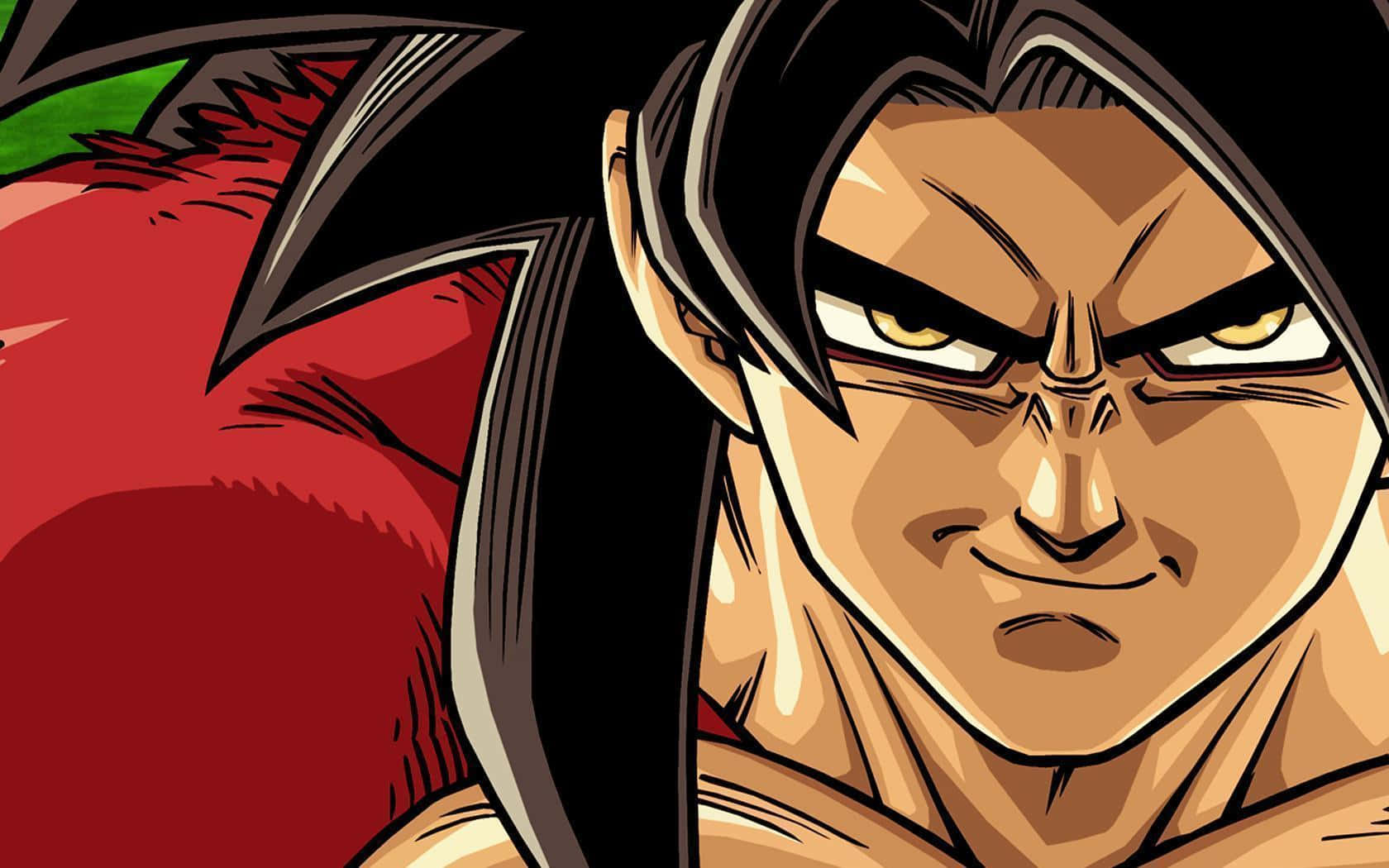 Goku Ssj4 in Super Saiyan Mode Wallpaper