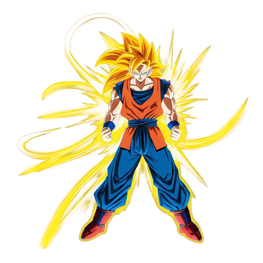 Goku Super Saiyan 3 Long Hair Png 75 PNG