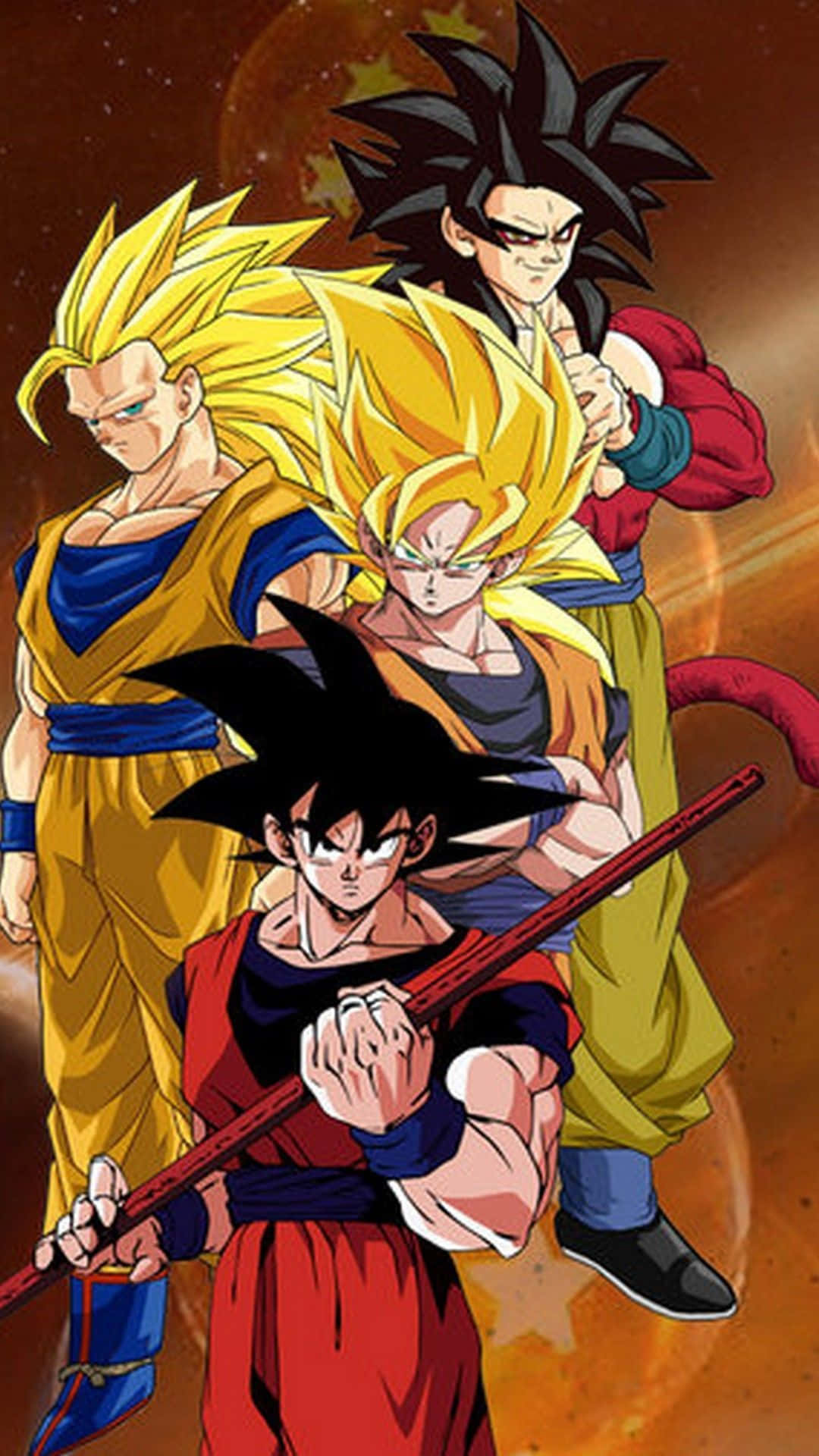 Download Goku Super Saiyan 4 Wallpaper 