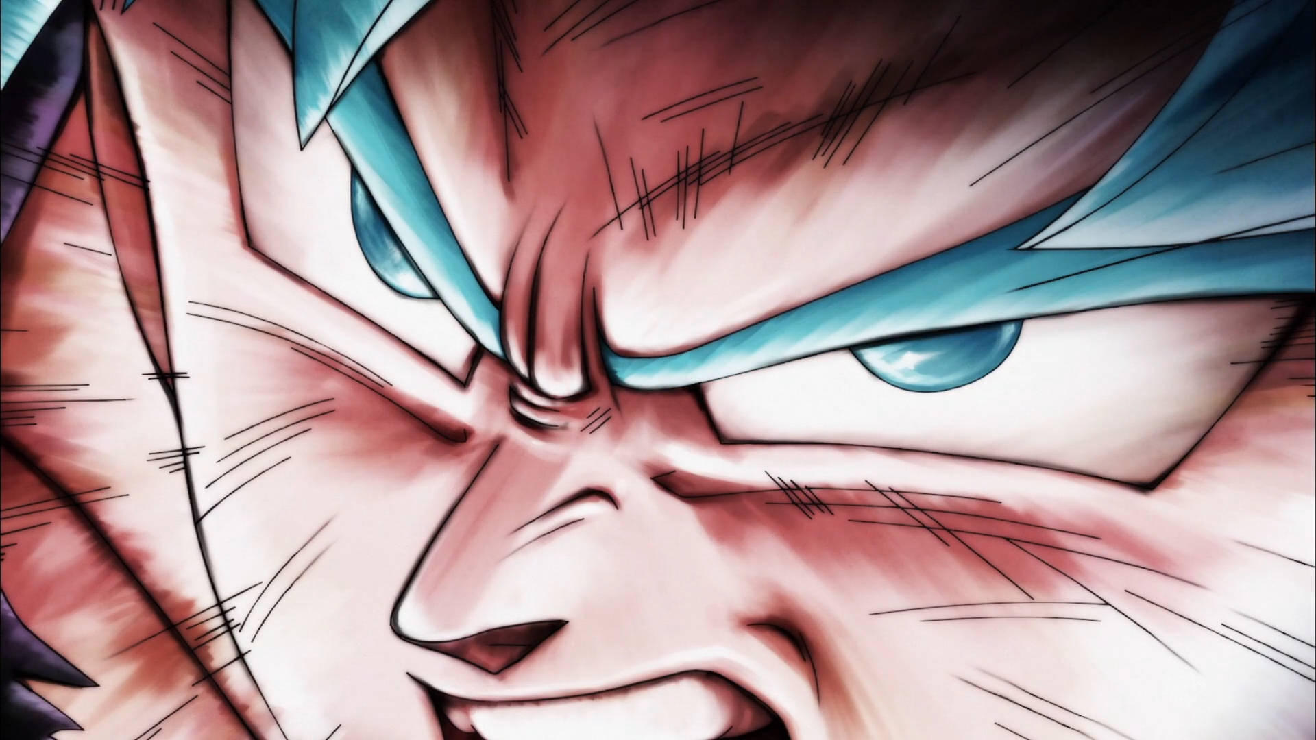 Ataquede Goku Super Saiyan. Fondo de pantalla