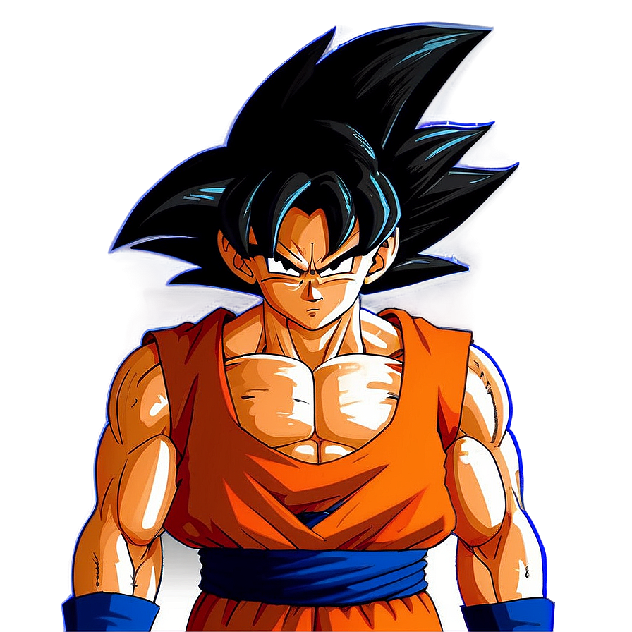 Download Goku Super Saiyan Png Hrf | Wallpapers.com