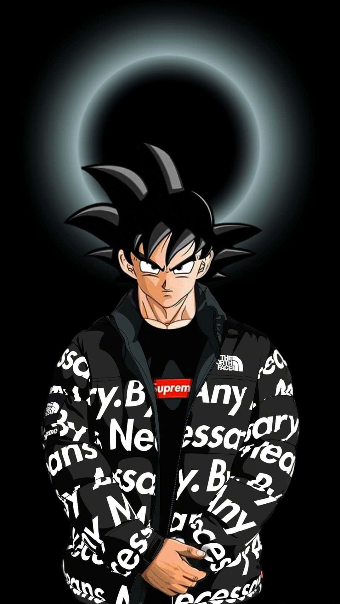 Goku Supreme Crossover Kunst Achtergrond