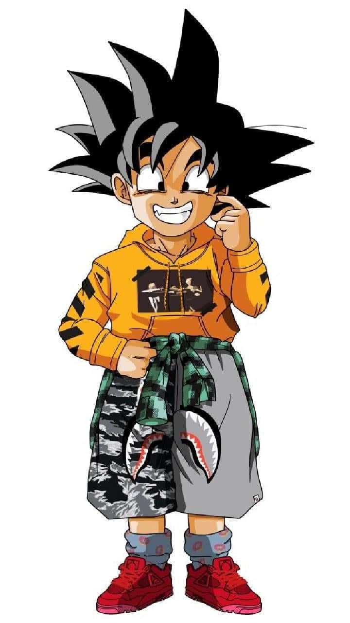 Young Goku Supreme Wallpaper