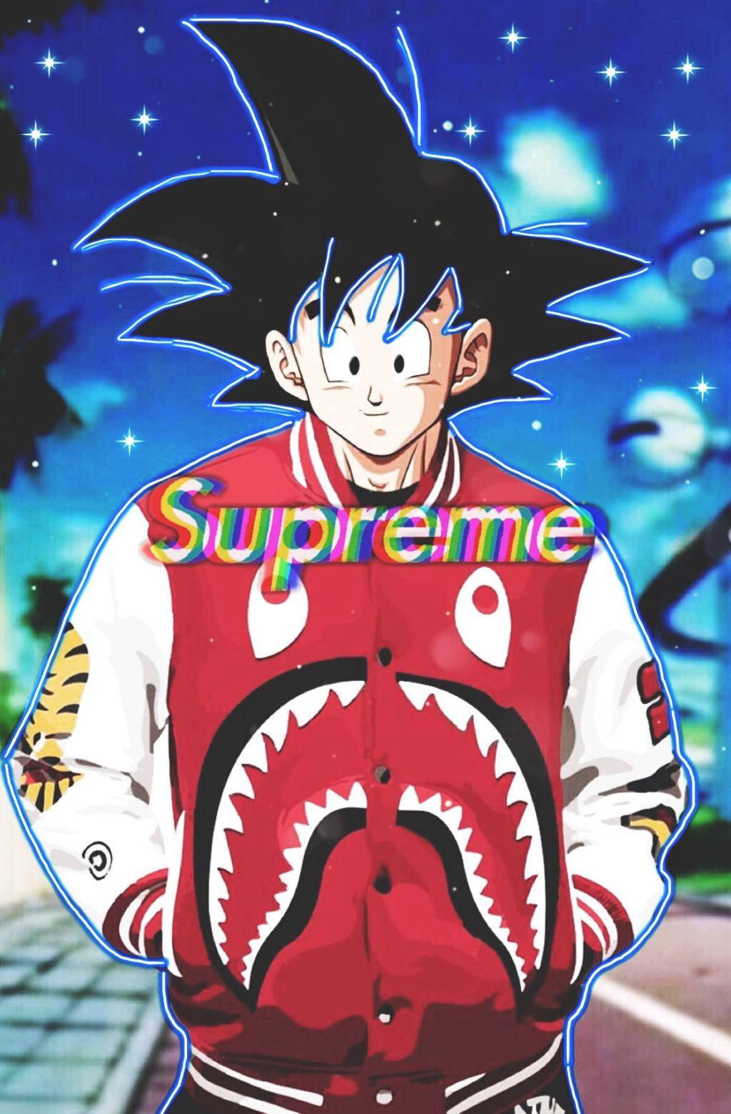 Aesthetic Goku Swag Wallpaper