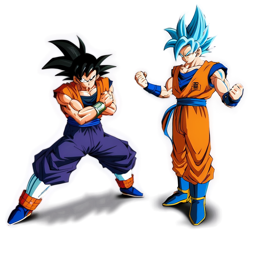 Goku Training With Whis Png Txp17 PNG