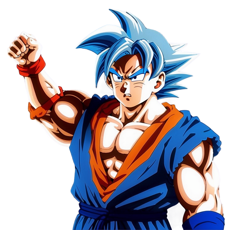 Goku Ultra Instinct Calm Before The Storm Png 06132024 PNG