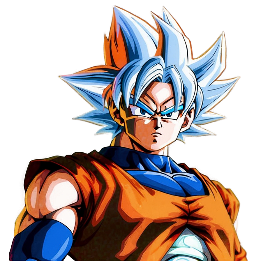 Download Goku Ultra Instinct Calm Stance Png 06242024 | Wallpapers.com