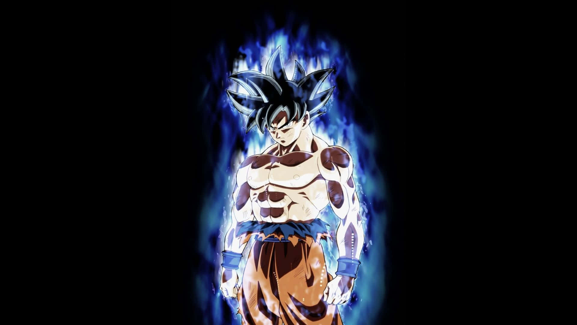 Goku harnesses the power of Ultra Instinct