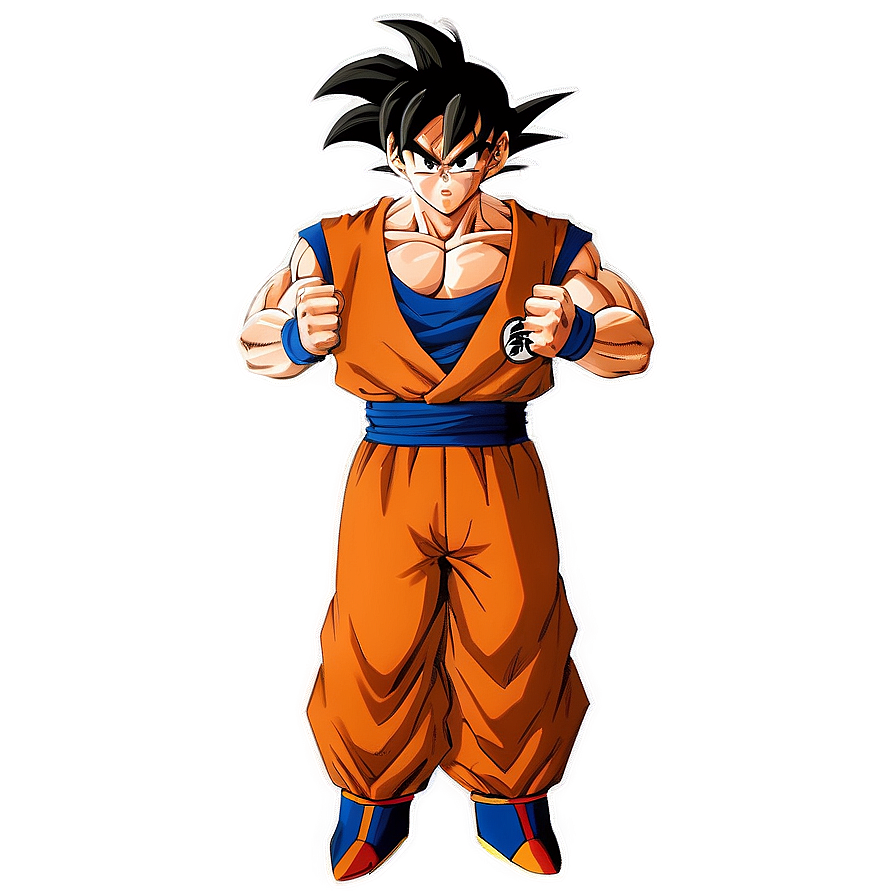 Download Goku Young Fighter Png 06112024 | Wallpapers.com