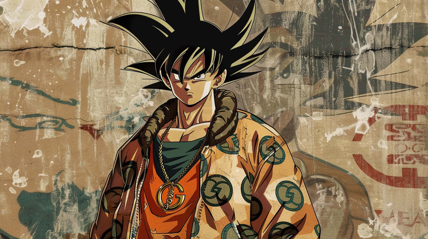 Gokuin Gucci Jacket Wallpaper