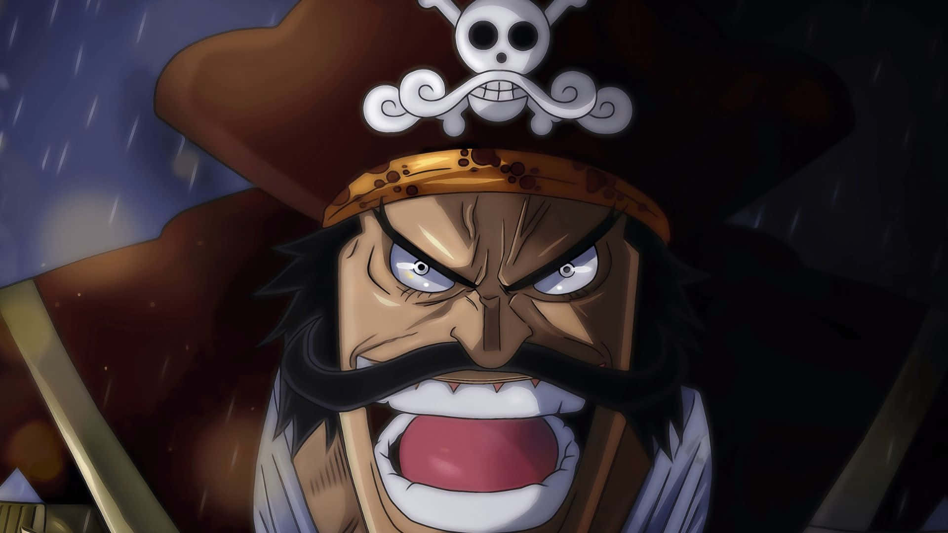 "The Legendary Pirate, Gol D Roger" Wallpaper