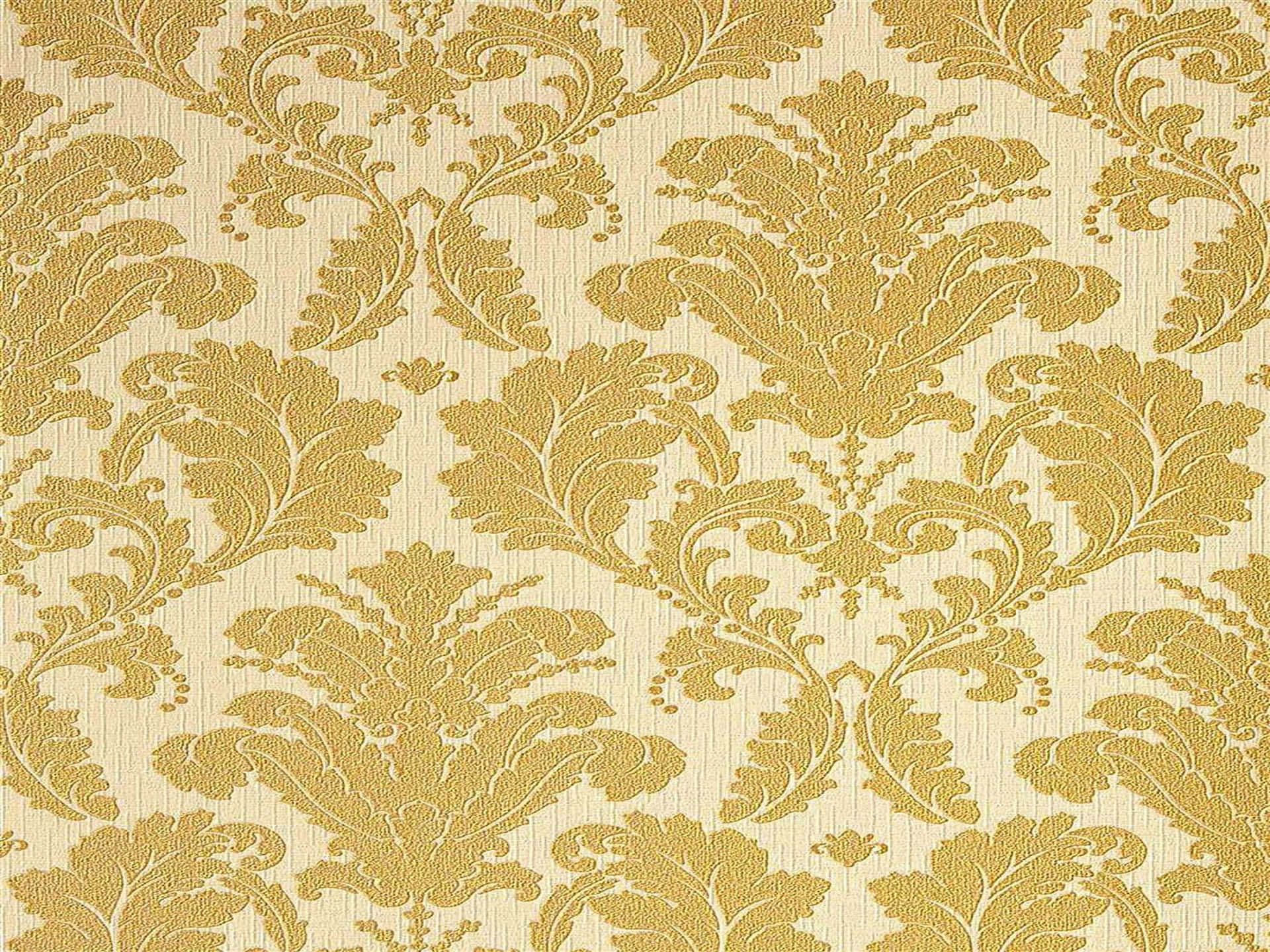 A captivating gold and white pattern