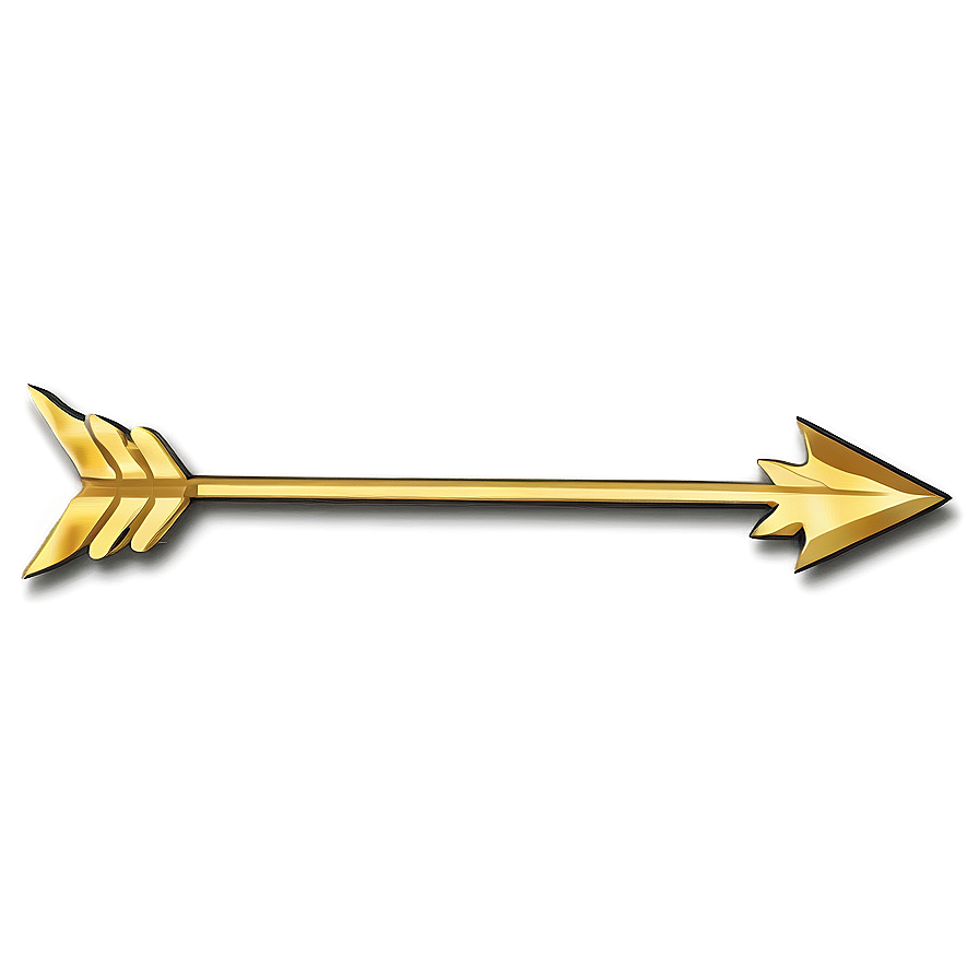 Gold Arrow For Web Design Png Rkk PNG