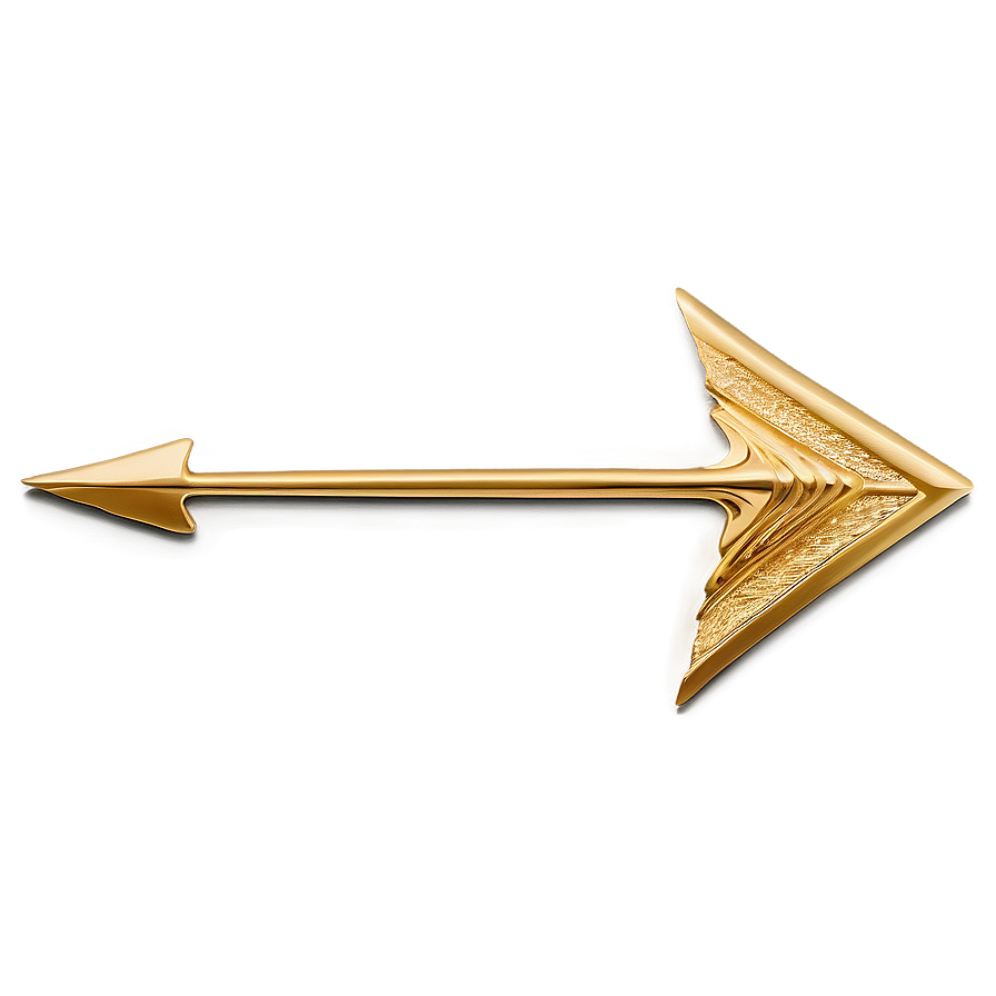 Gold Arrow Pointing Right Png Ias PNG