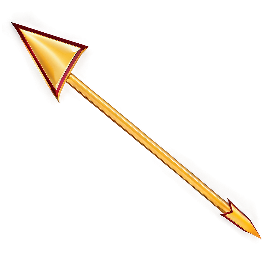 Gold Arrow Pointing Right Png Txu PNG