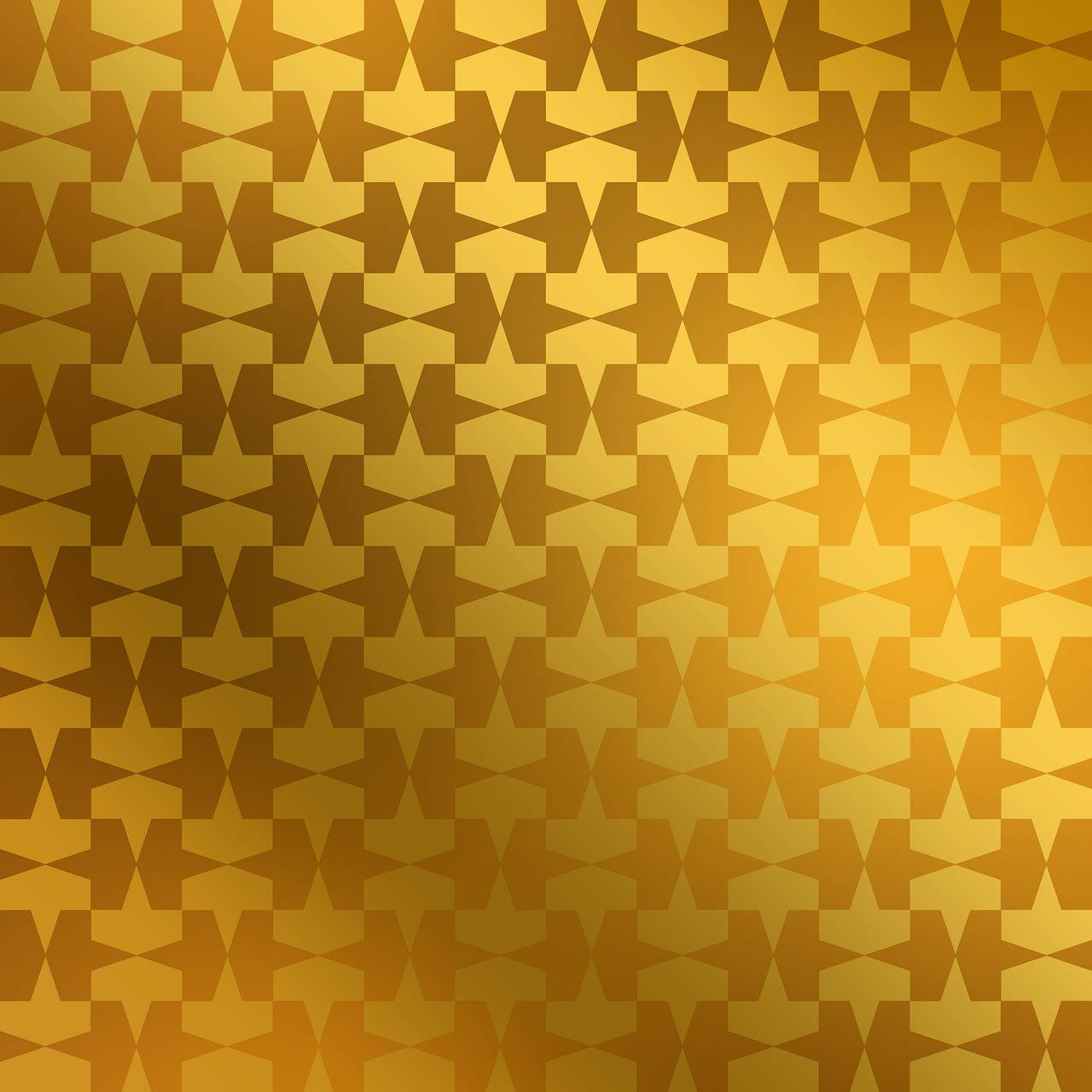 Gold Background Spinning Top Design Wallpaper