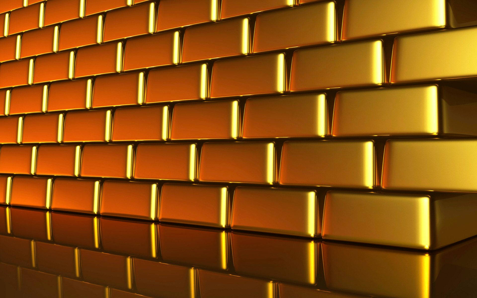 Gold Background Stacked Bars Wallpaper
