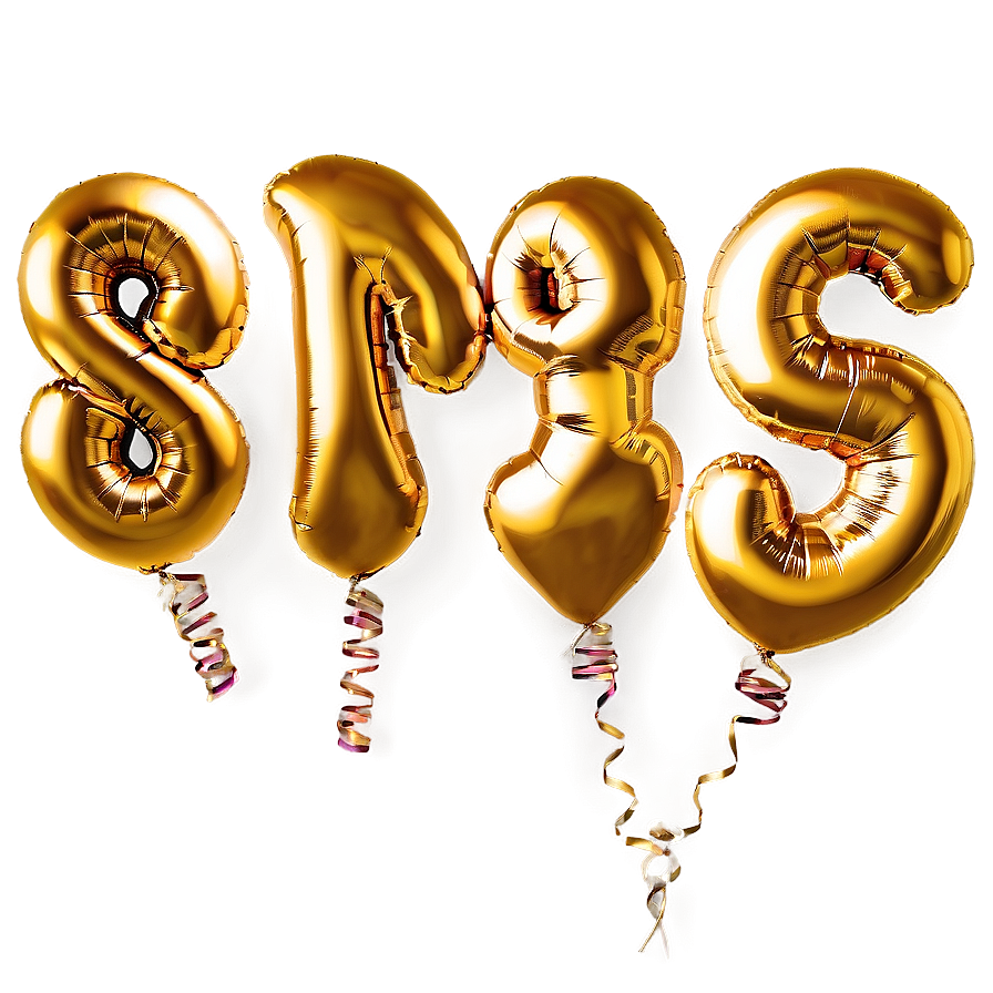 Gold Balloon Text Effect Png Bio72 PNG