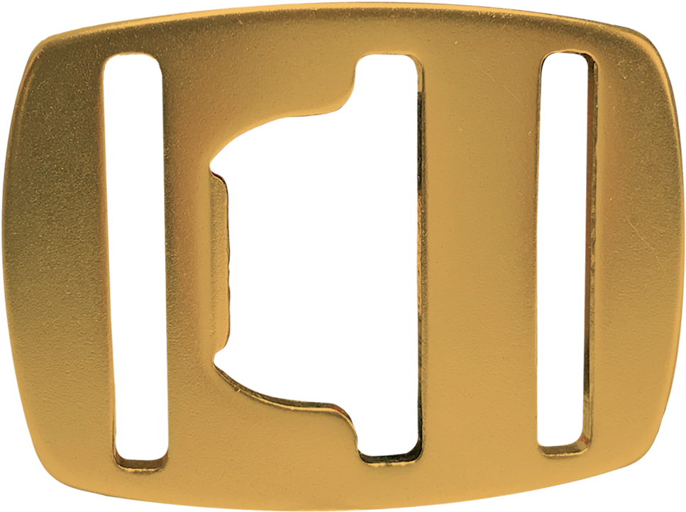 Gold Belt Buckle Design PNG