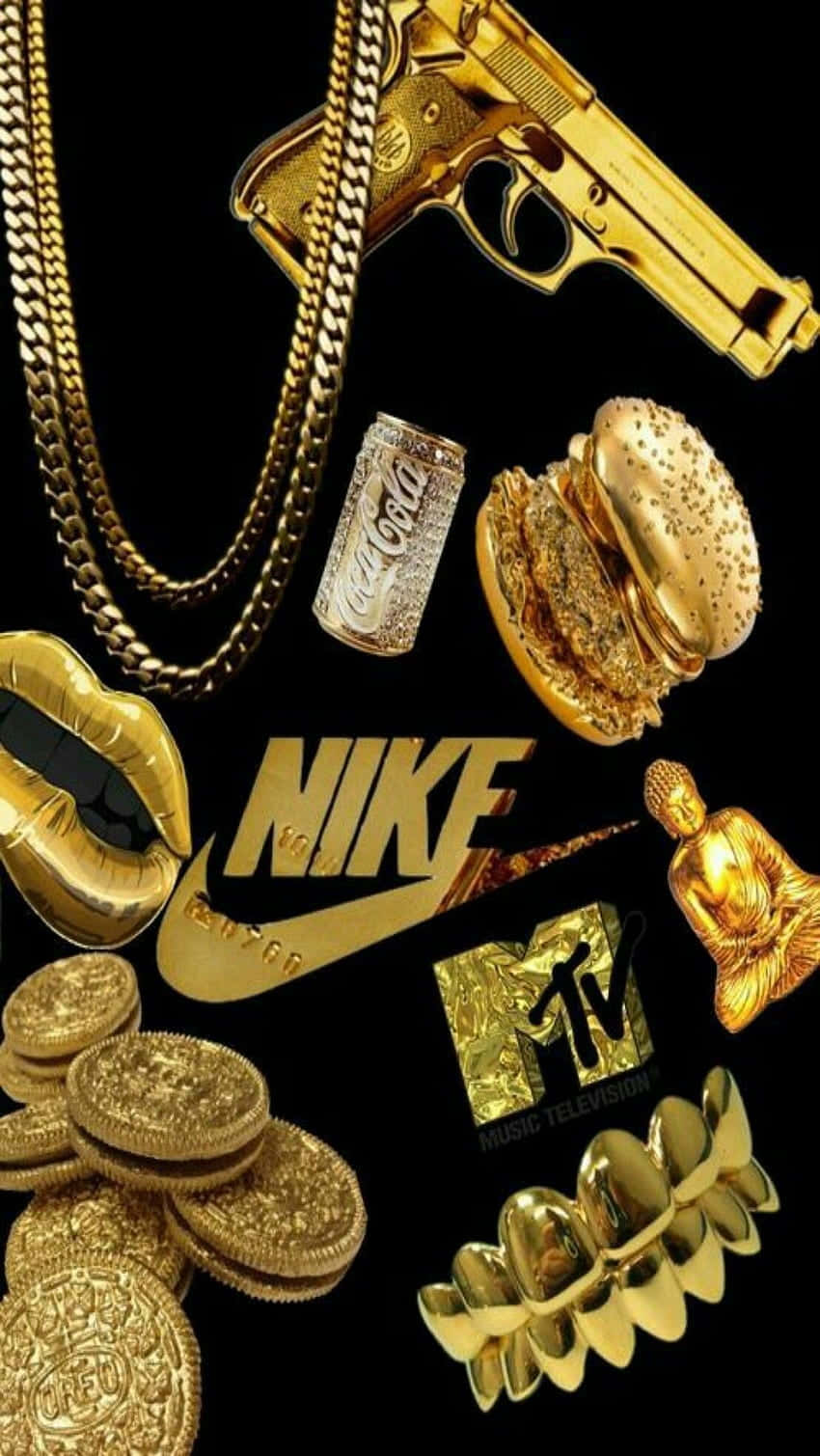 Nike Gold - Nike Gold - Gold - Gold - Gold - Gold - Gold - Gold - Gold Wallpaper