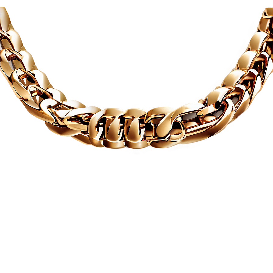 Gold Chain Necklace Png Lmd51 PNG