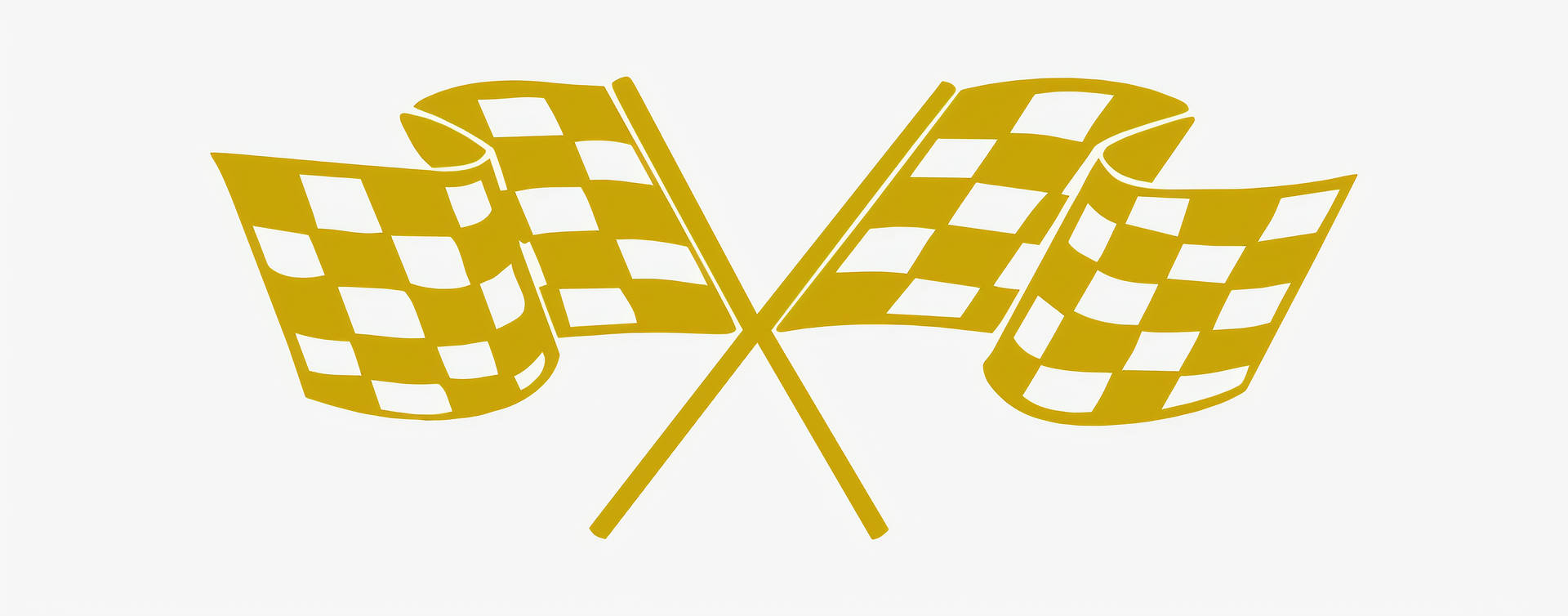 Gold Checkered Flags Wallpaper