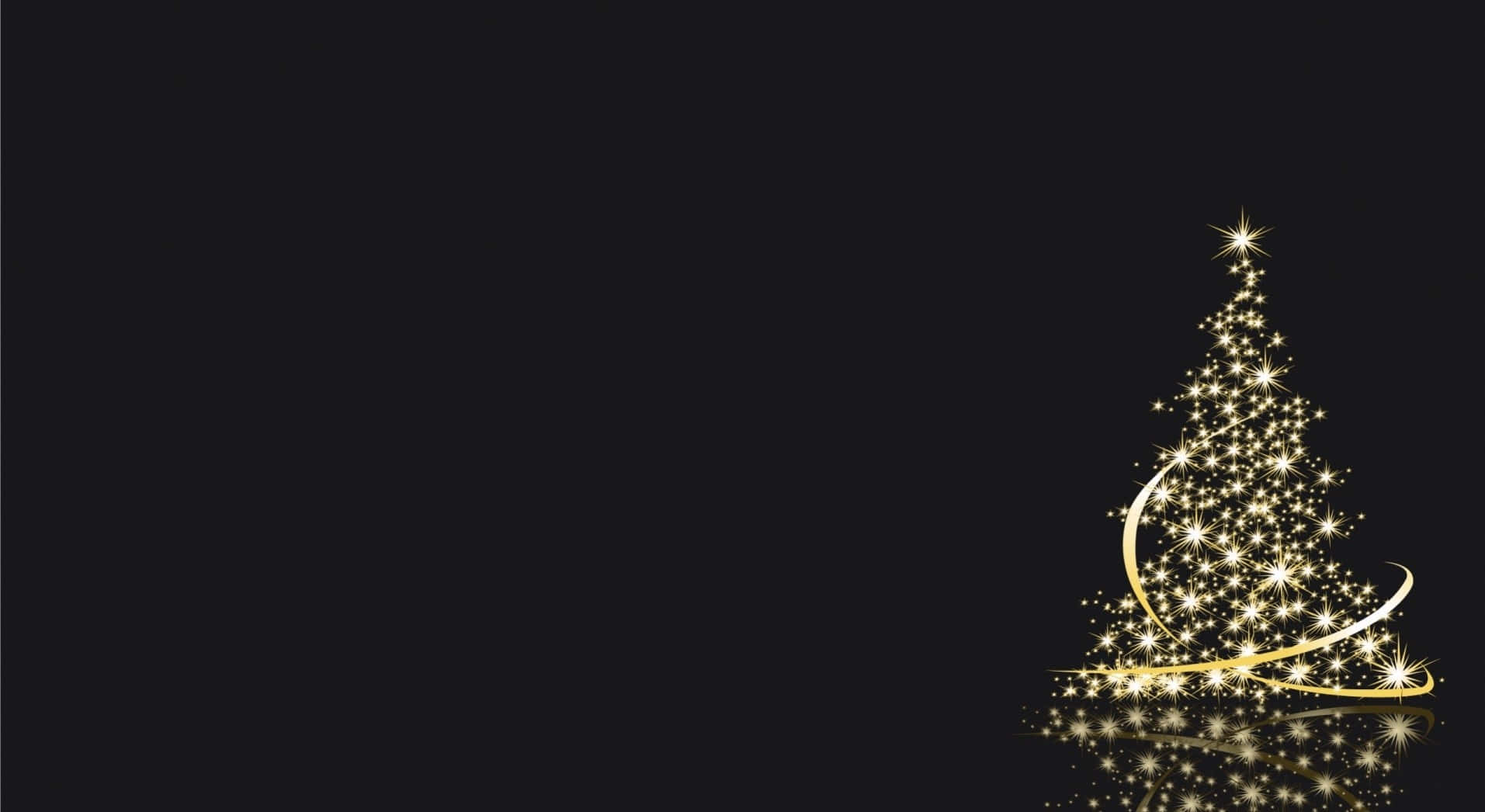 Celebrate the Holidays with Gold Wallpaper