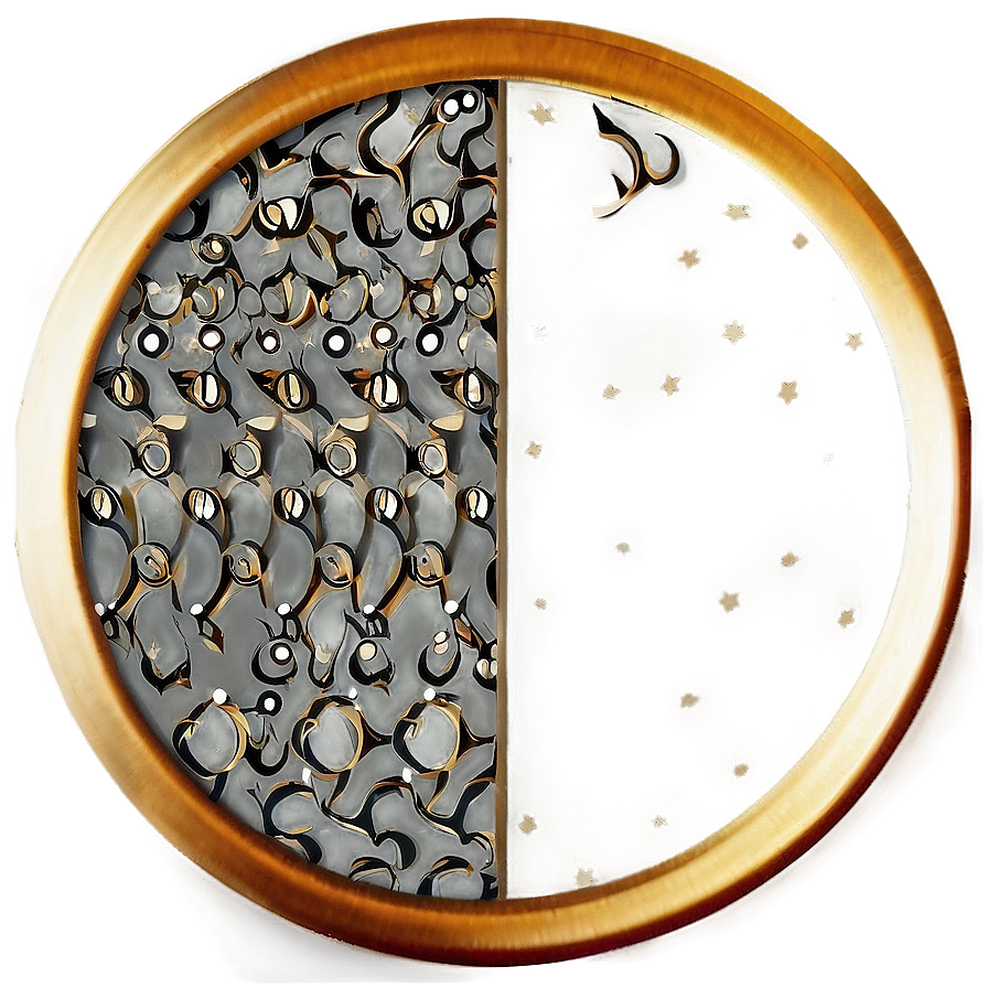 Gold Circle Border For Branding Png Qpb PNG