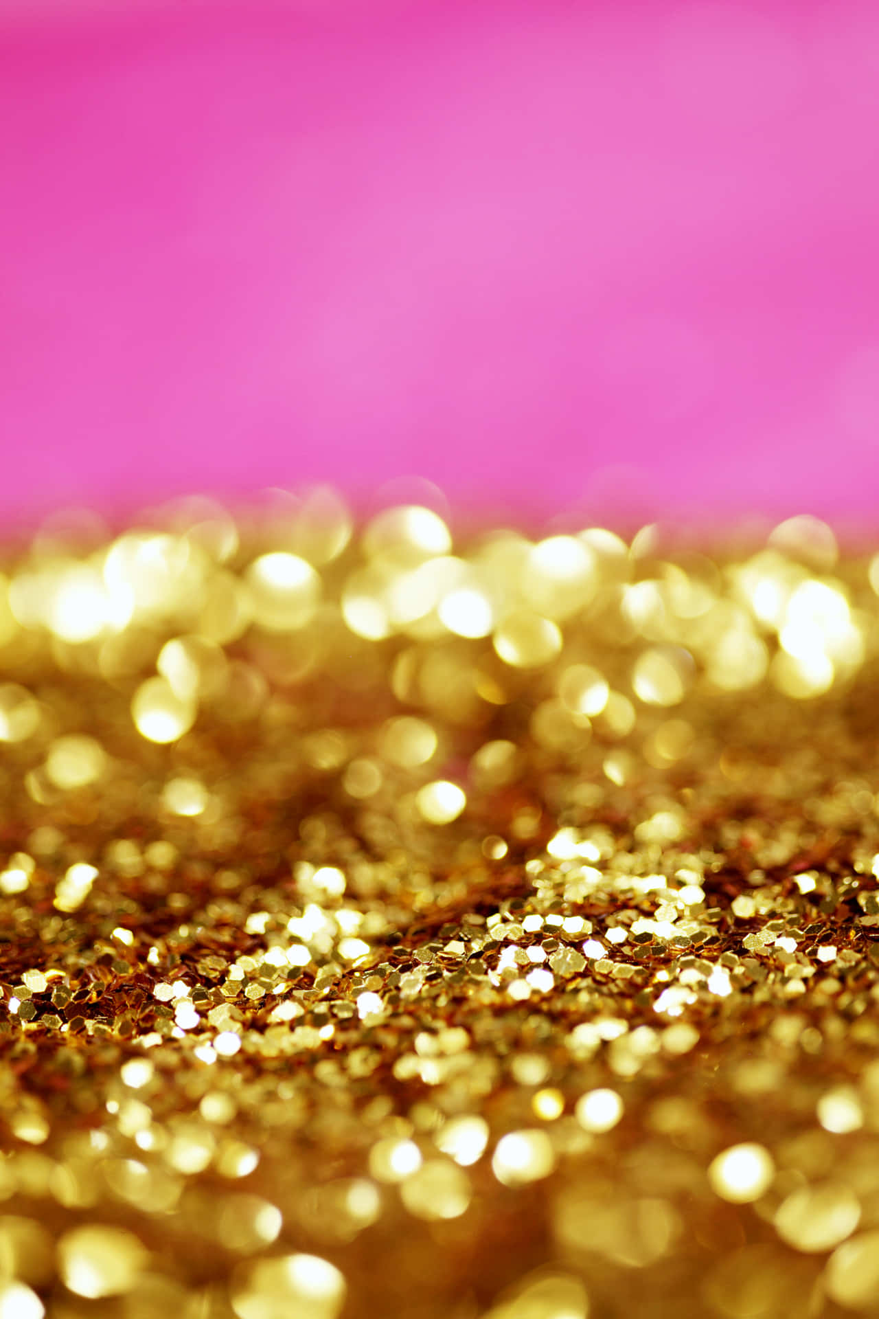 A Gold Glittery Background