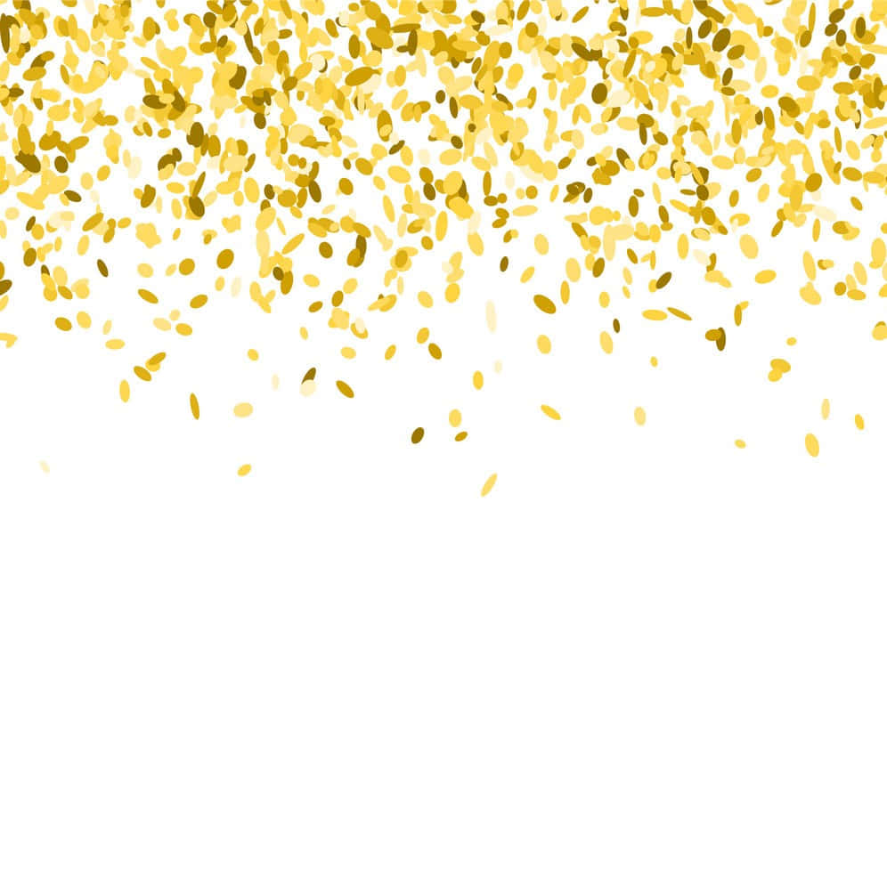 Celebrate Big With Golden Confetti