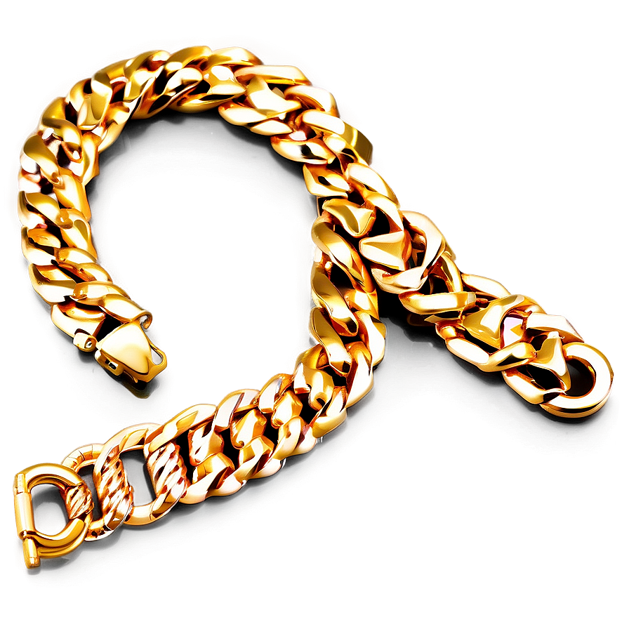 Download Gold Cuban Chain Png Tpw | Wallpapers.com