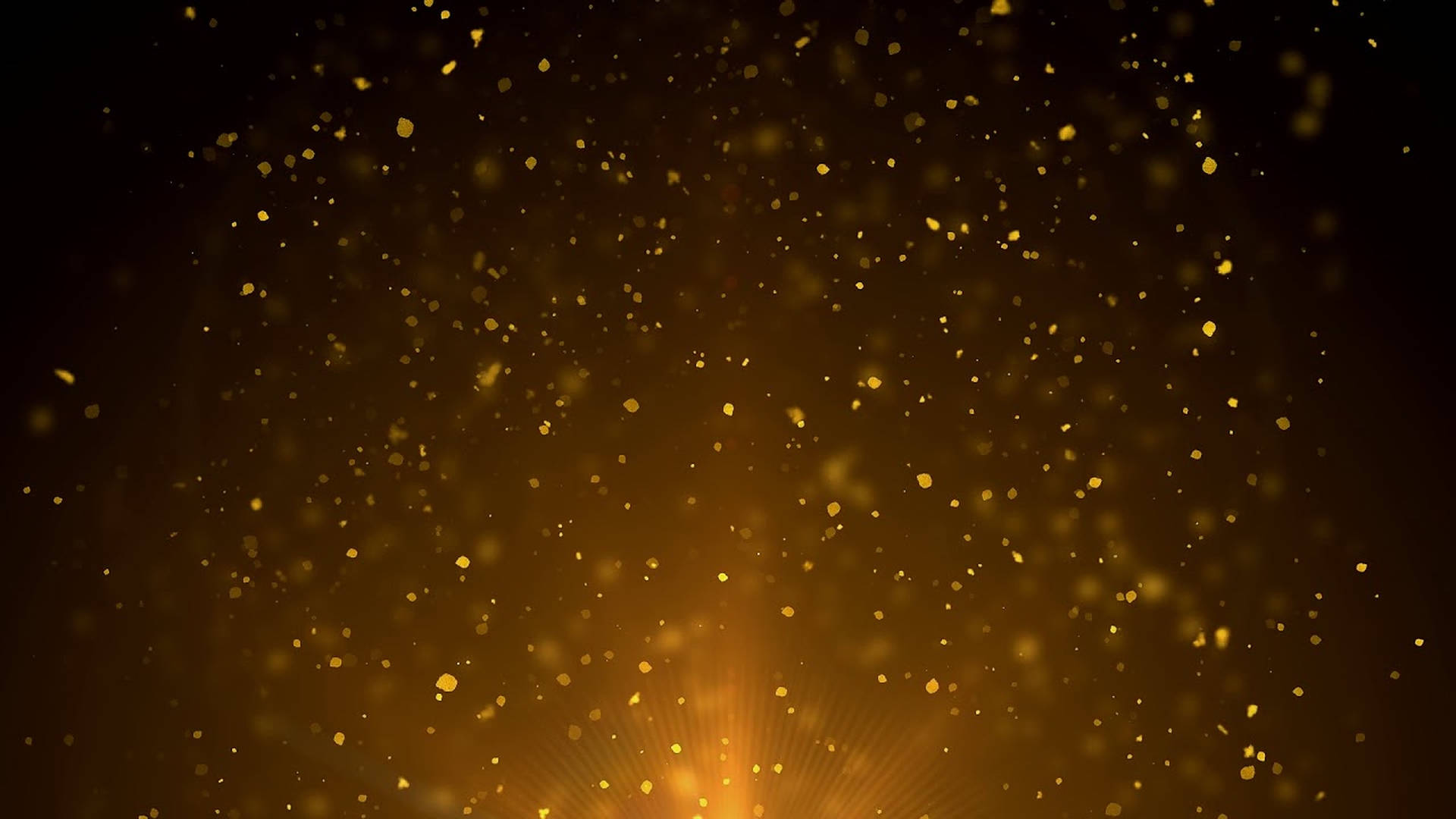 Gold Dust Beam Light Wallpaper