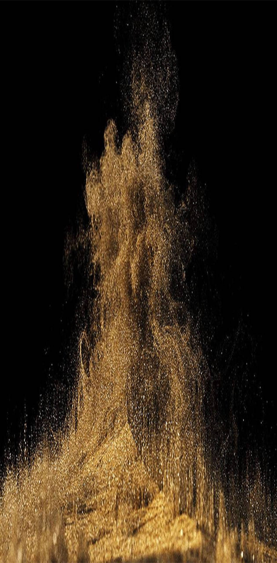 Gold Dust Explosion Wallpaper