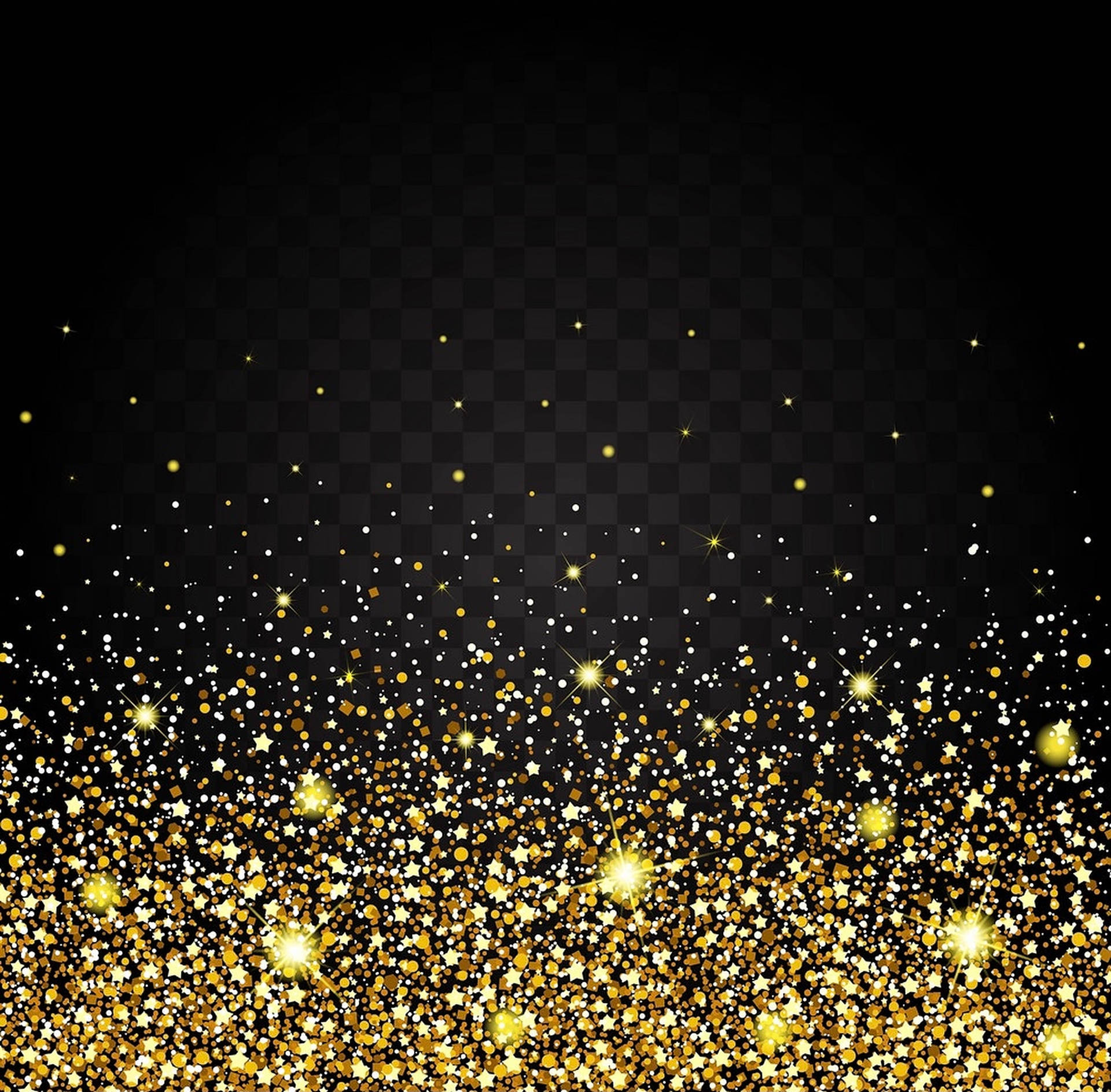 Gold Dust Sparkles Wallpaper