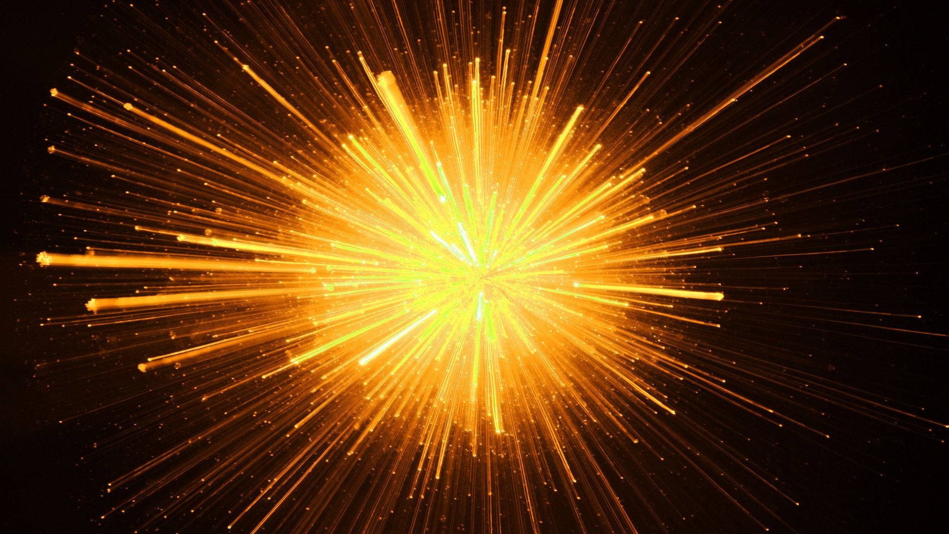 Gold Explosion Heat Background