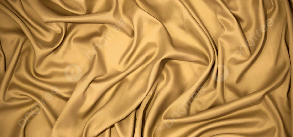 Gold Fabric Texture Wallpaper