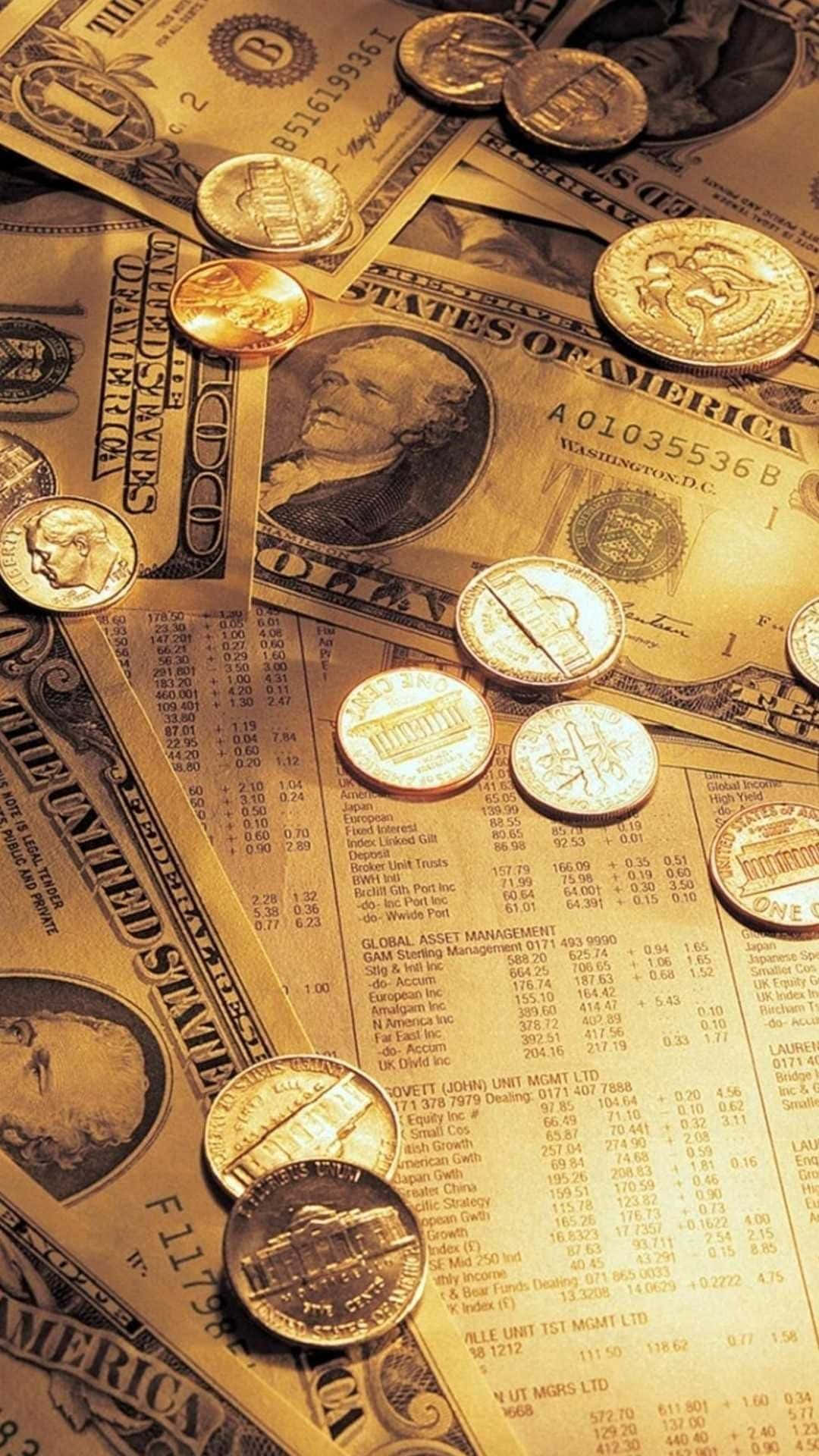 Gold Firm Dollar Cash Declines Wallpaper