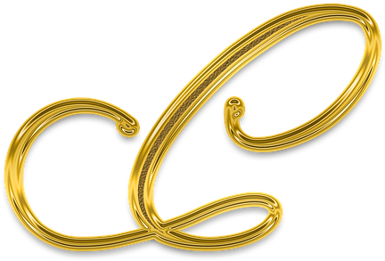 Gold Flourish Ornament Design PNG