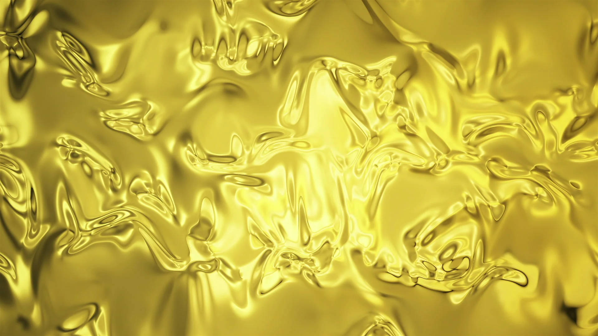 Gold Foil Fluid Texture