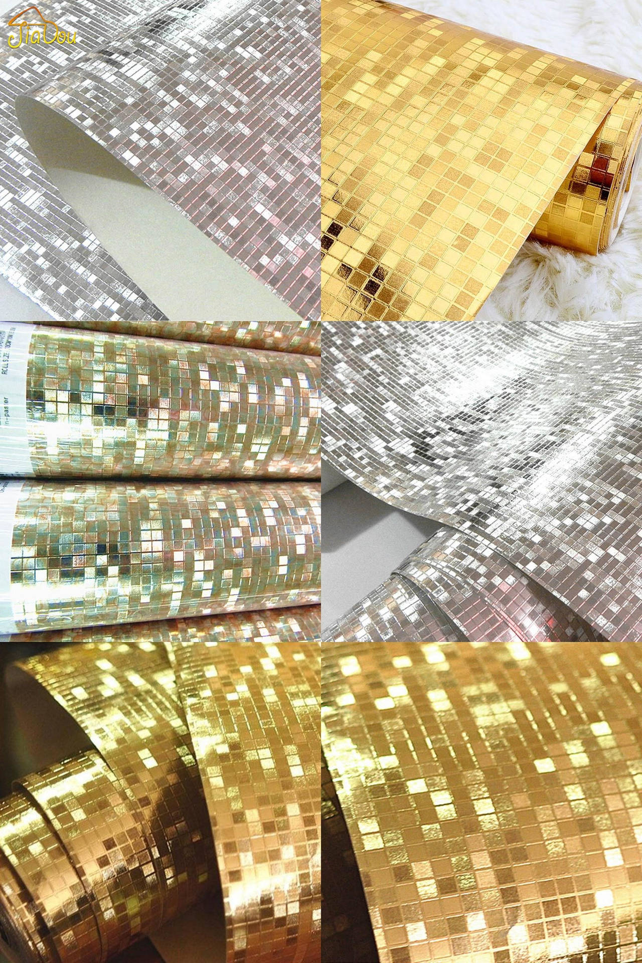 Gold Foil Mirror Effect