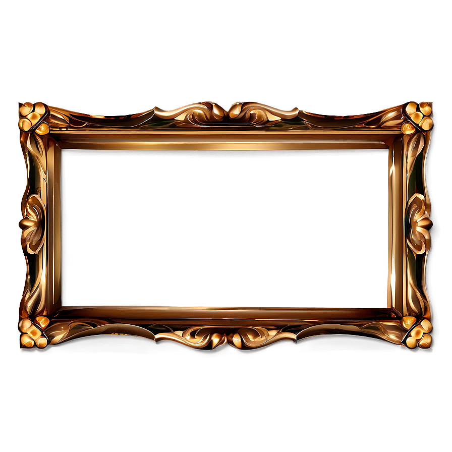 Download Gold Frame Background Png Pmr97 | Wallpapers.com