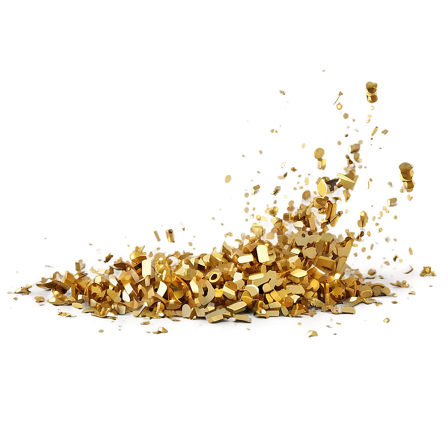 Gold Glitter Effect Png Ado47 PNG