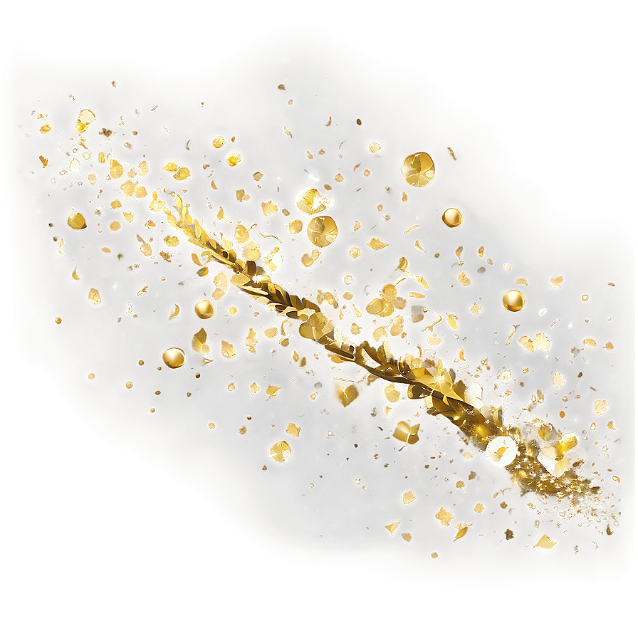 Gold Glitter Particle Png Wew PNG