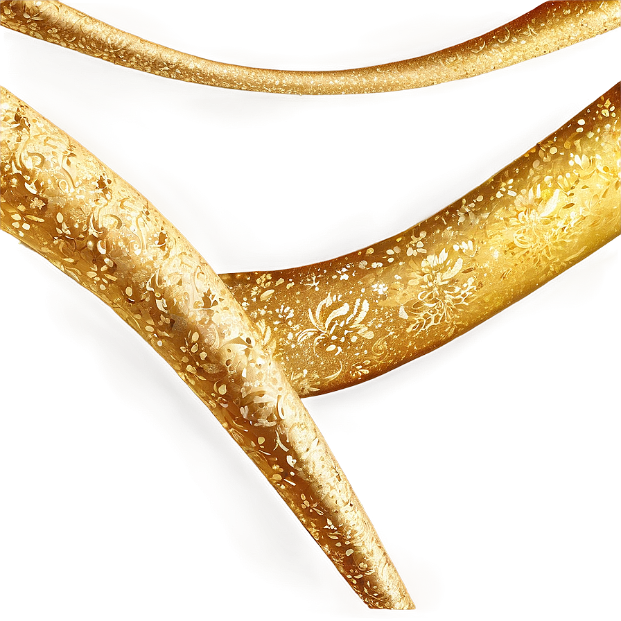 Gold Glitter Path Png 83 PNG