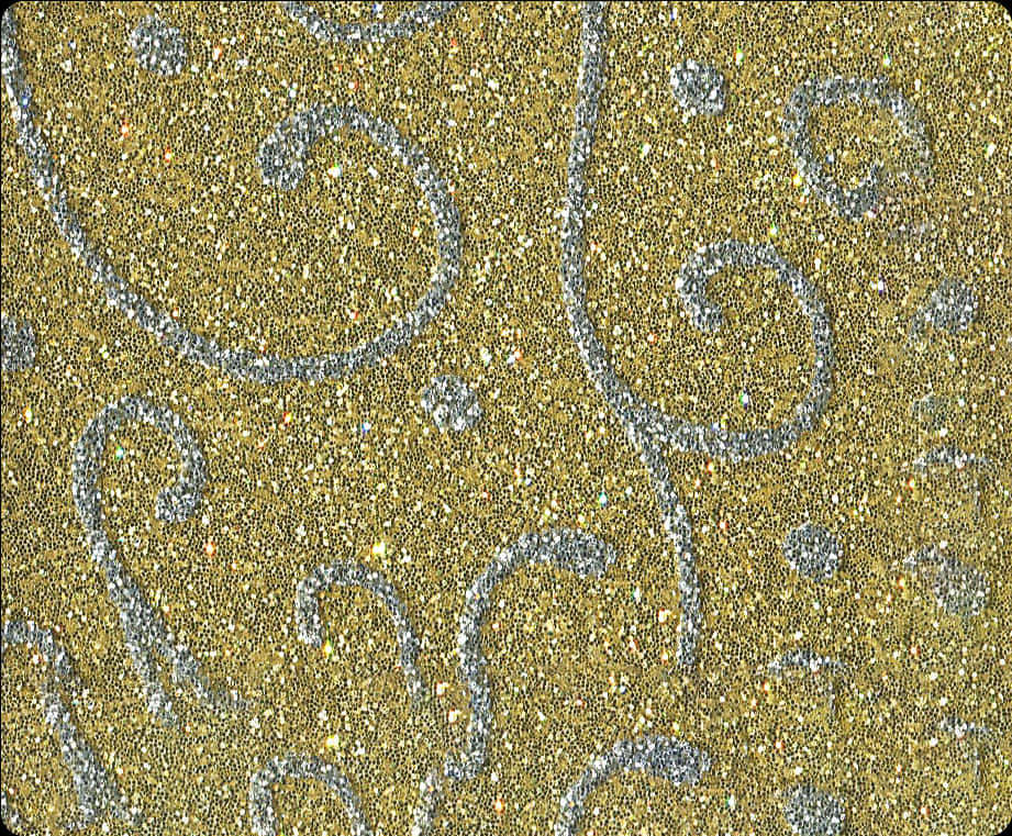 Gold Glitter Pattern Texture PNG