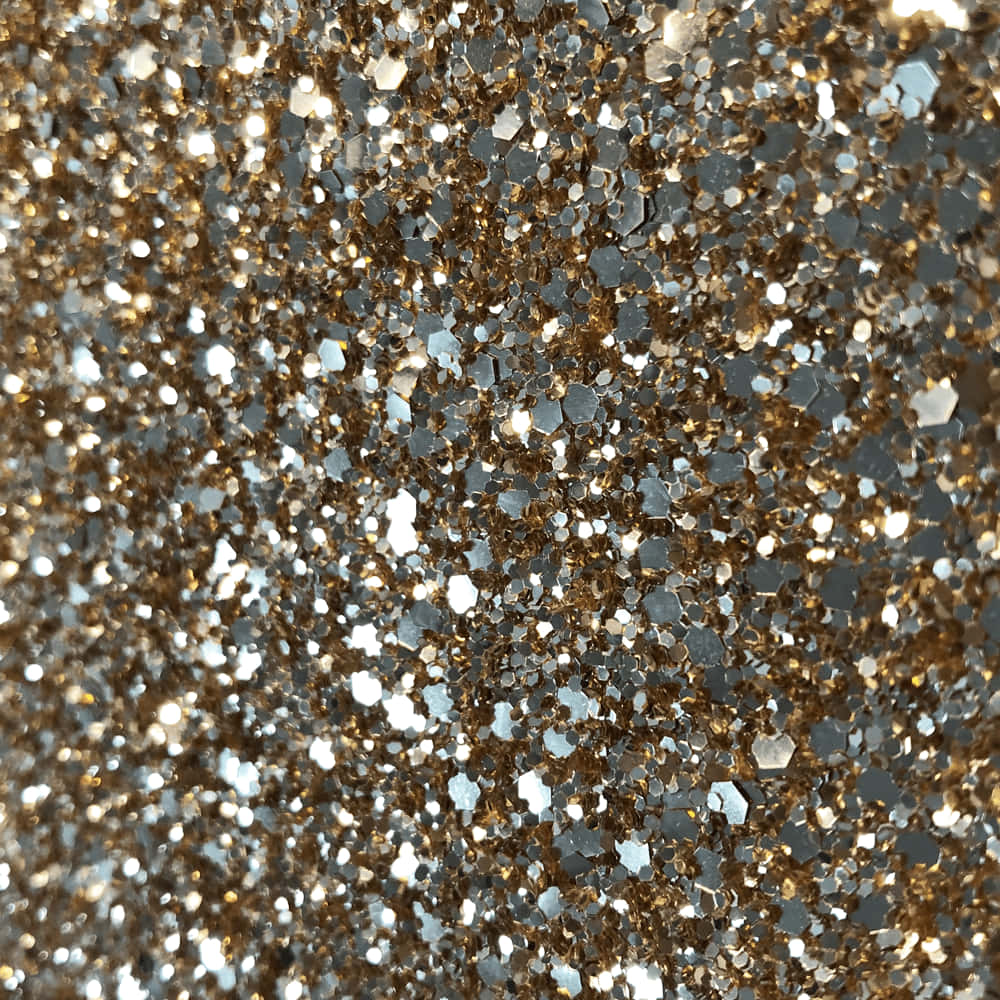 Gold And Grey Glitter Picture