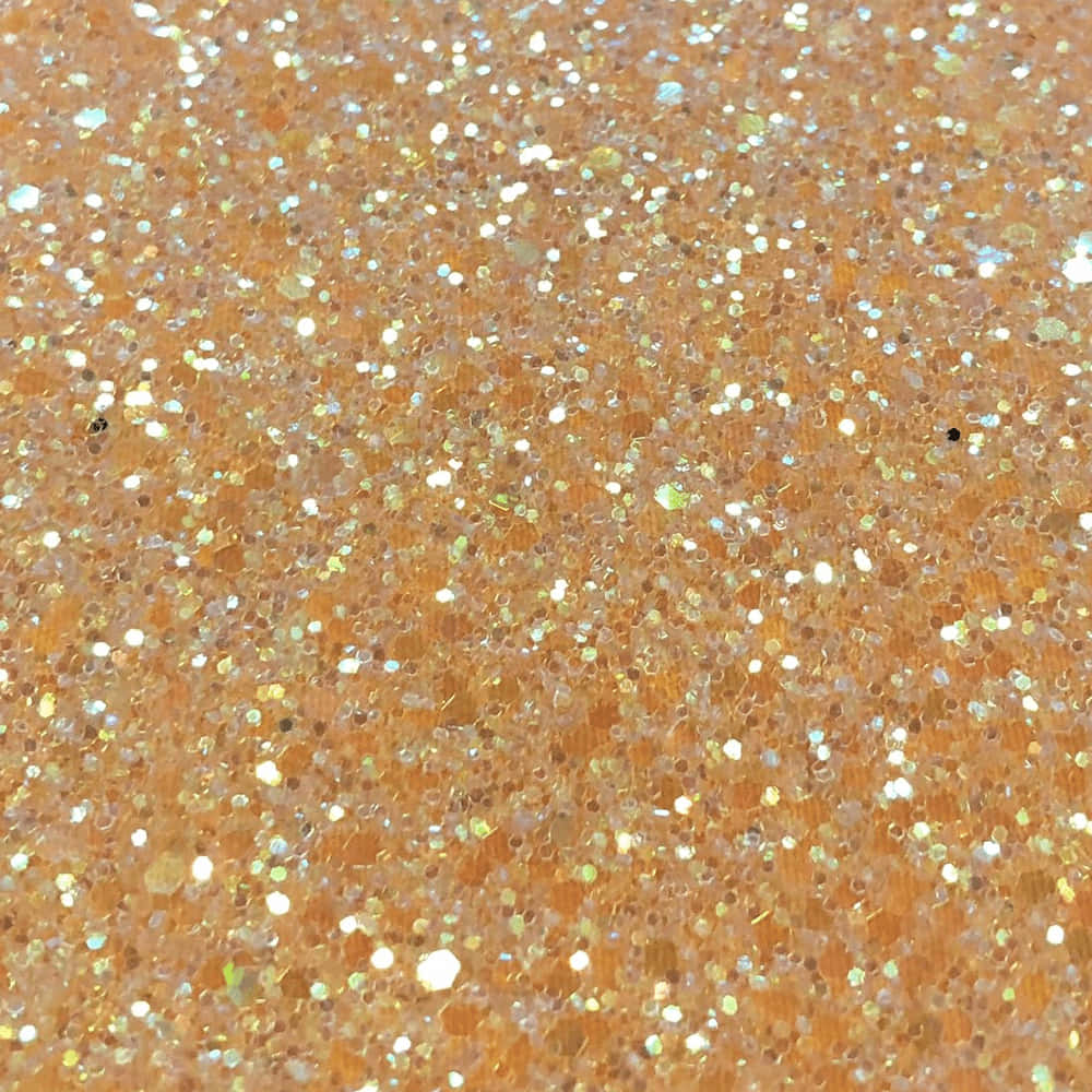 Light Gold Glitter On A Surface Picture