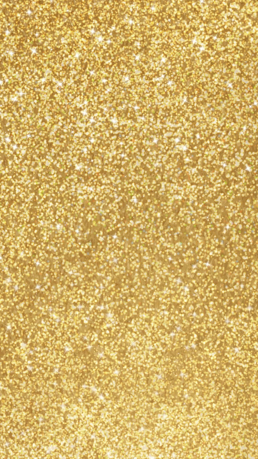 Glittering Gold Glitter Dust Picture