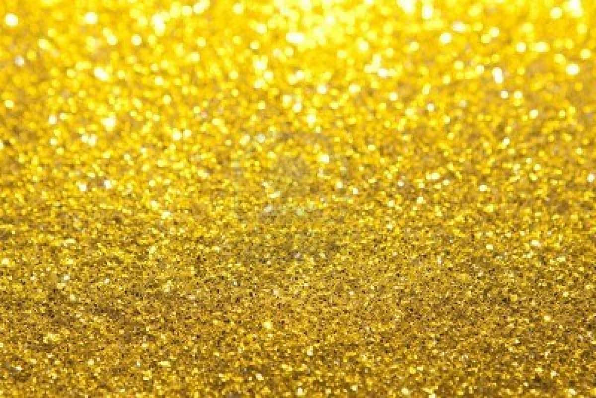 Bright Dust Of Gold Glitter Picture
