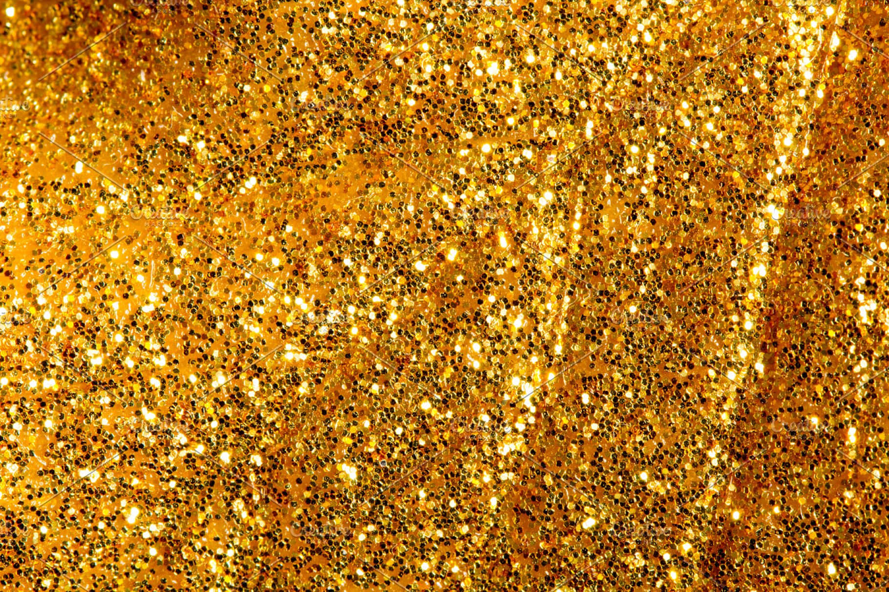 Radiant Gold Glitter Illumination